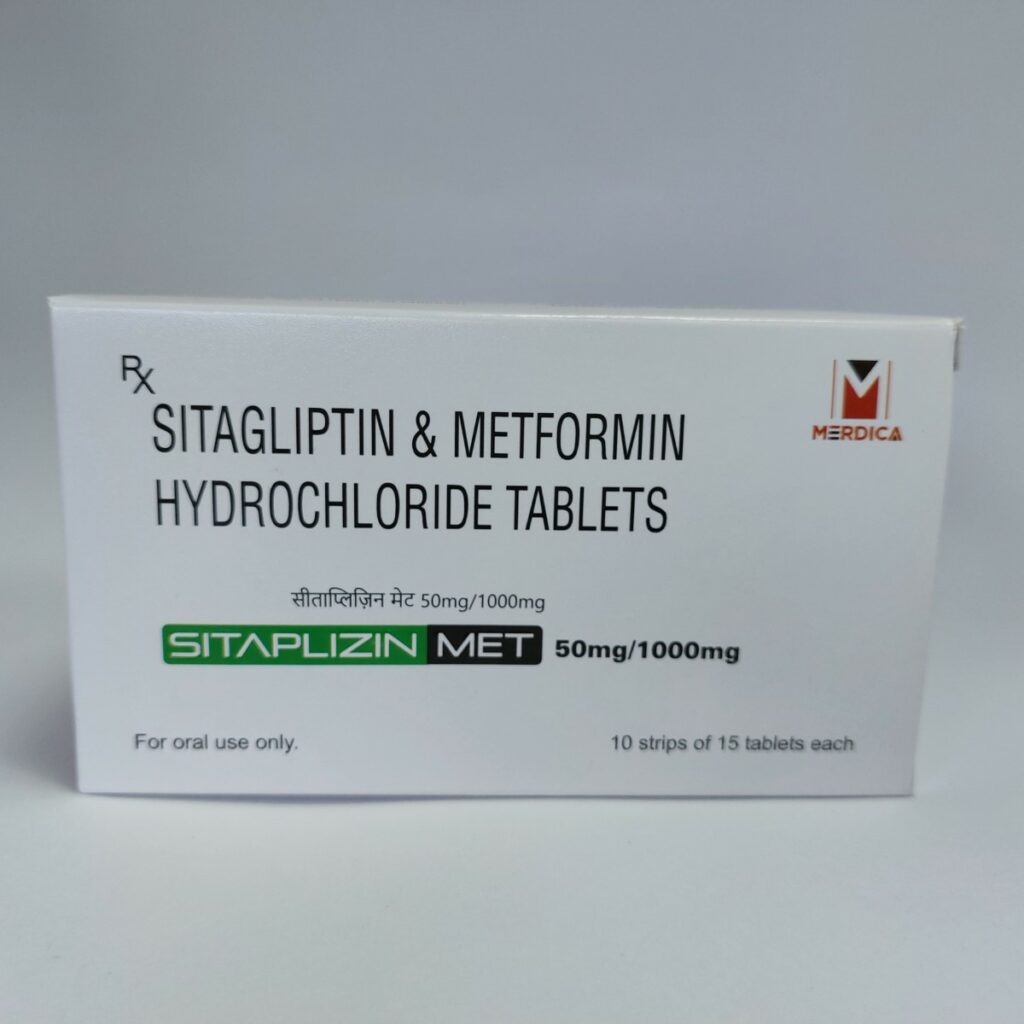 Sitagliptin 50 Mg + Metformin 1000 Mg - Merdica