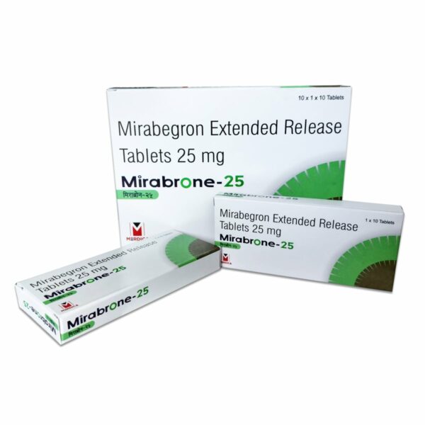 Mirabegron Extended Release Tablets 25 mg