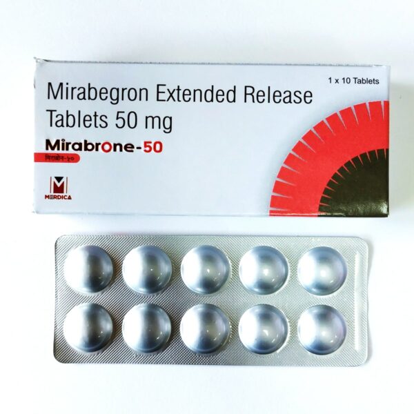 Mirabegron Extended Release Tablets 50 mg